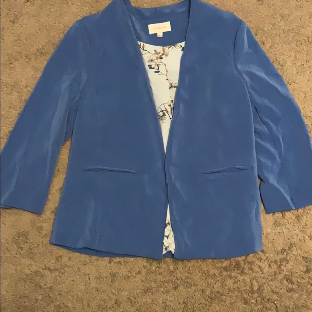 3/4 Sleeve Blazer